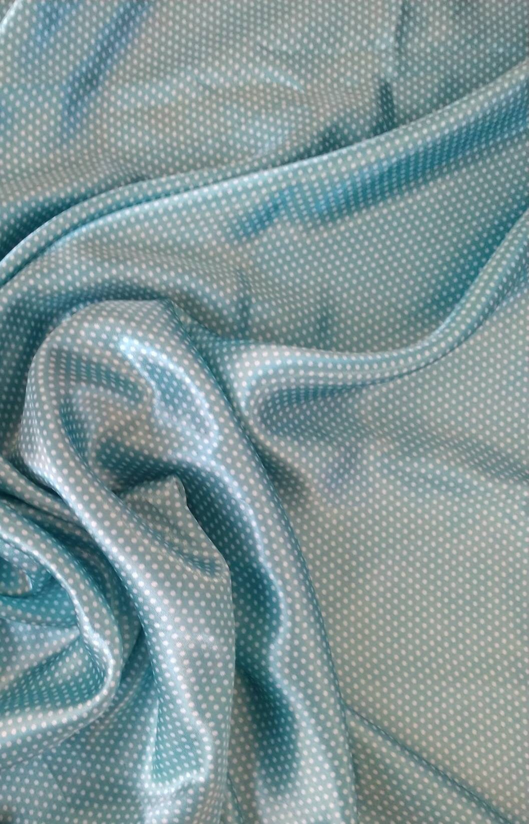 Wild Rag MISC 408 Tiny Pin Polka Dot Light Turquoise Cowboy Western Neck Scarf Bandanna by Double B Wild Rags