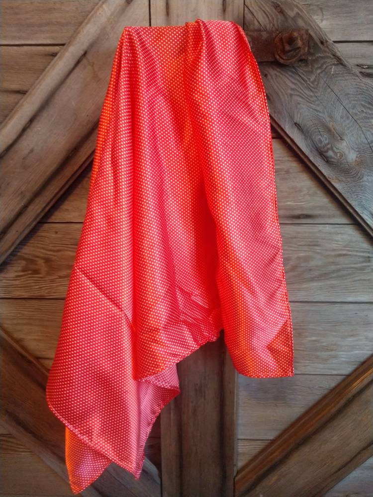 Wild Rag Red Tiny Polka Dot Cowboy Western Neck Scarf Bandanna by Double B Wild Rags