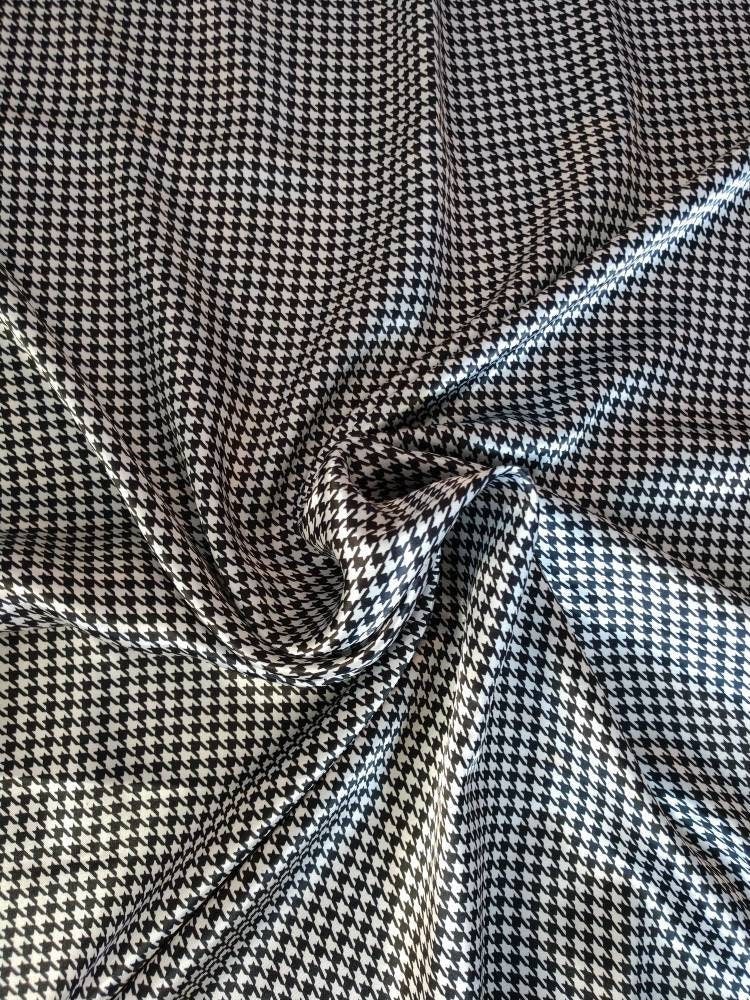 Wild Rag Black and White Gingham Houndstooth Cowboy Western Neck Scarf Bandanna by Double B Wild Rags
