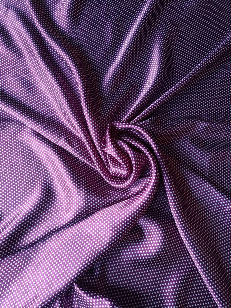Wild Rag MISC 408 tiny pin polka dot Deep Purple Cowboy Western Neck Scarf Bandanna by Double B Wild Rags
