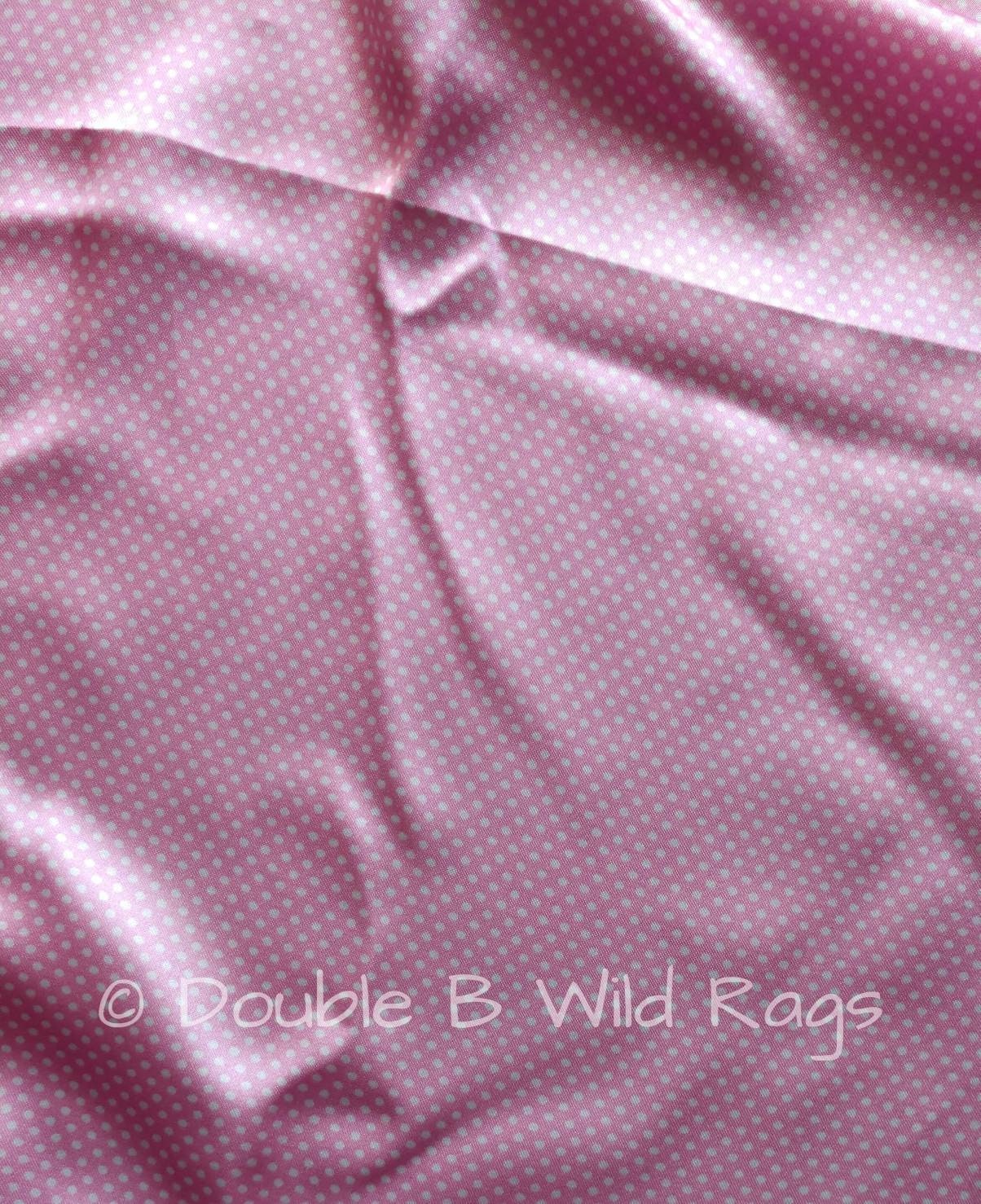 Wild Rag Bright Pink Tiny Polka Dot Cowboy Western Neck Scarf Bandanna by Double B Wild Rags