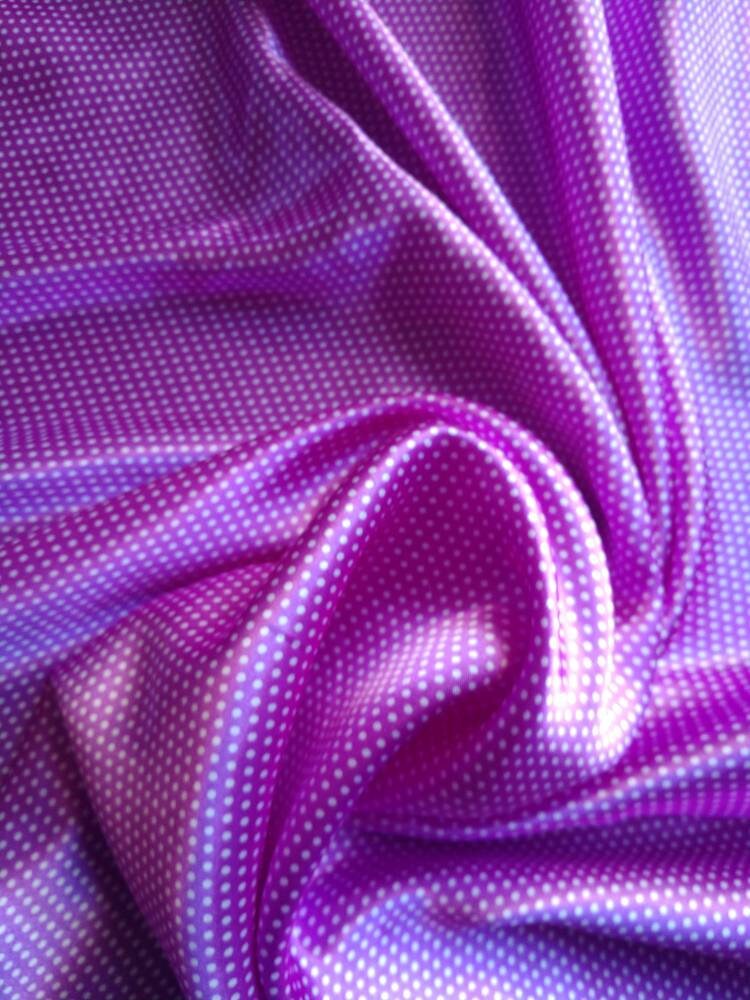 Wild Rag Bright Lavender Tiny Polka Dot Cowboy Western Neck Scarf Bandanna by Double B Wild Rags