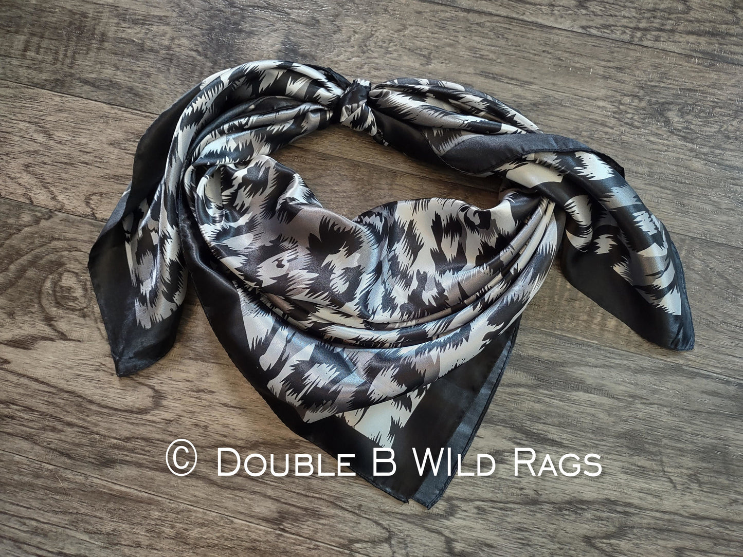 Wild Rag BARGAIN CORNER Leopard Pattern ANIMAL 420 Cowboy Western Neck Scarf by Double B Wild Rags