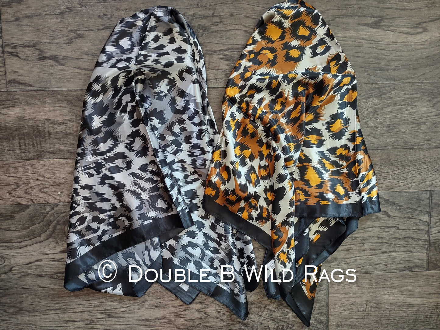 Wild Rag BARGAIN CORNER Leopard Pattern ANIMAL 420 Cowboy Western Neck Scarf by Double B Wild Rags