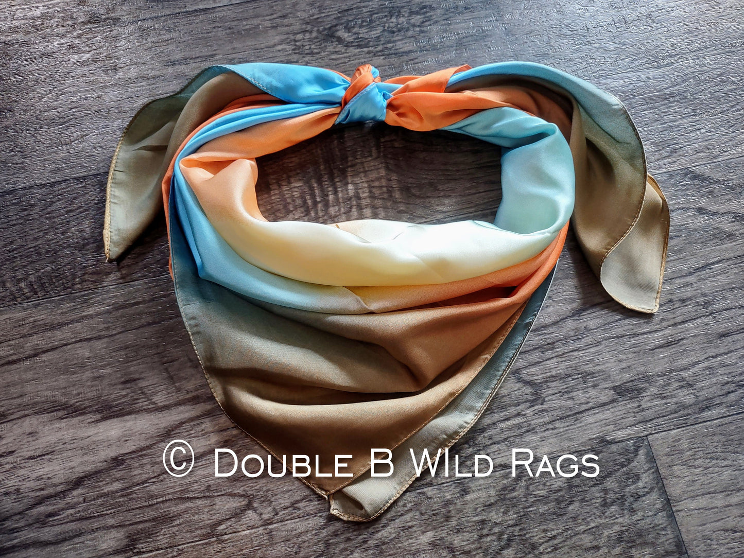 Wild Rag BARGAIN CORNER MISC 422 Gradient Ombre Cowboy Western Neck Scarf by Double B Wild Rags