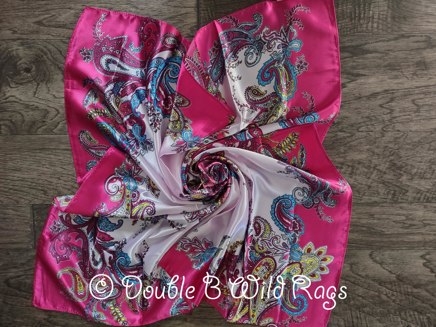 Wild Rag BARGAIN DISCOUNT Floral Paisley Bandana Cowboy Western Neck Scarf by Double B Wild Rags