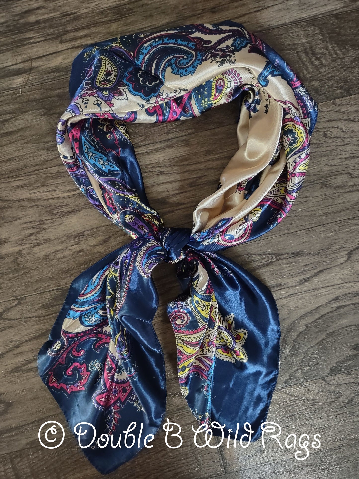 Wild Rag BARGAIN DISCOUNT Floral Paisley Bandana Cowboy Western Neck Scarf by Double B Wild Rags