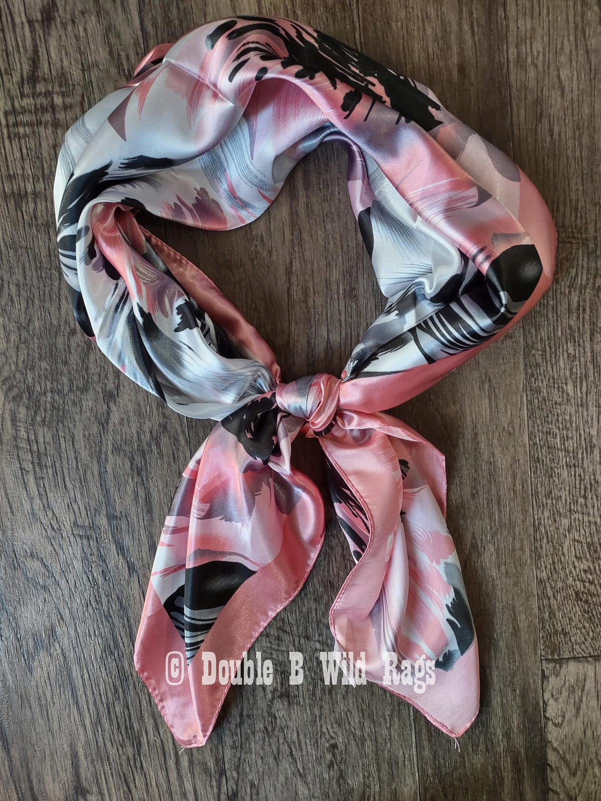 Wild Rag BARGAIN CORNER Abstract Floral Cowboy Western Neck Scarf by Double B Wild Rags