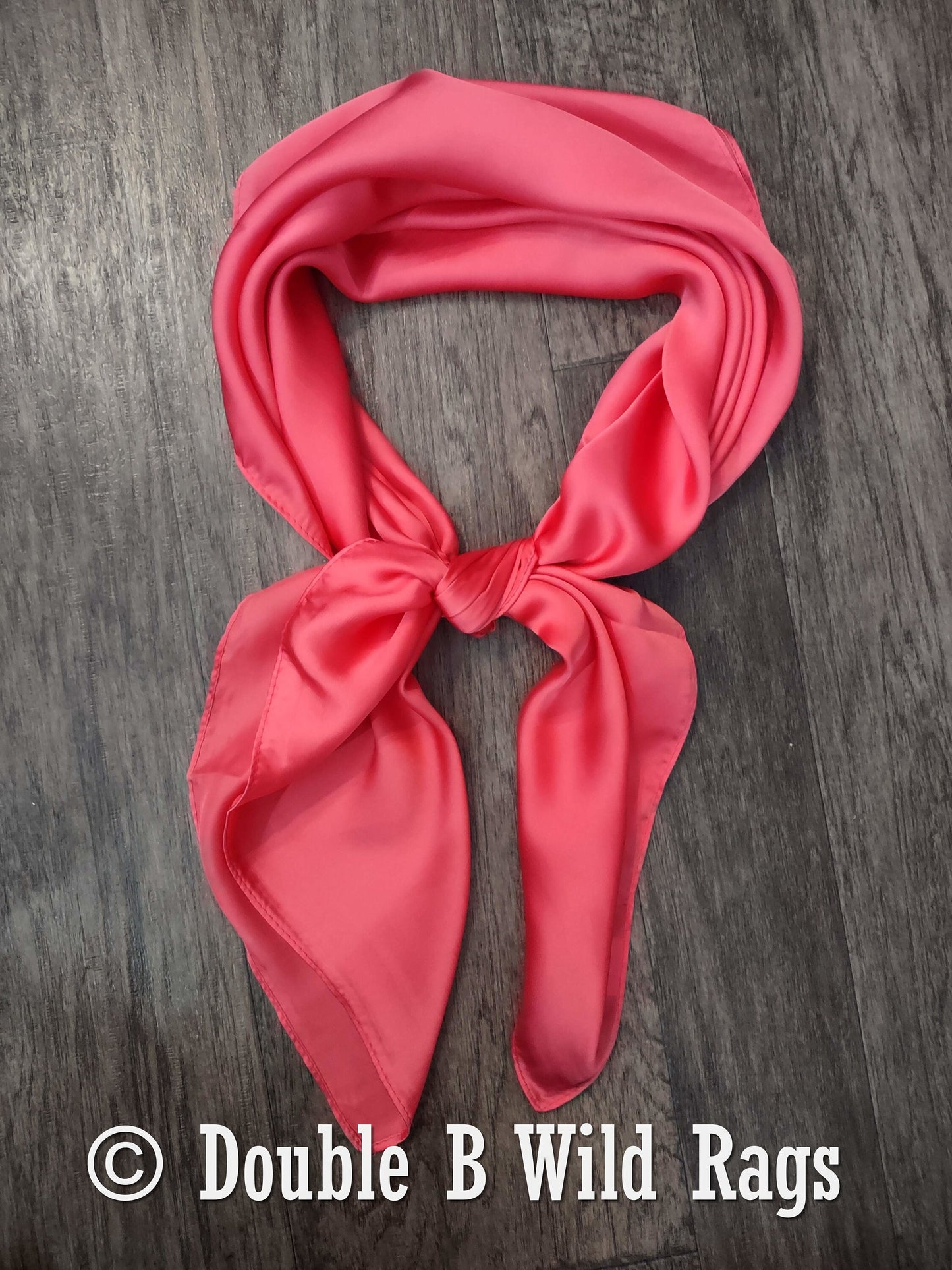 Wild Rag Sunset Pink #64 Cowboy Western Neck Scarf Bandanna Double b Wild rags