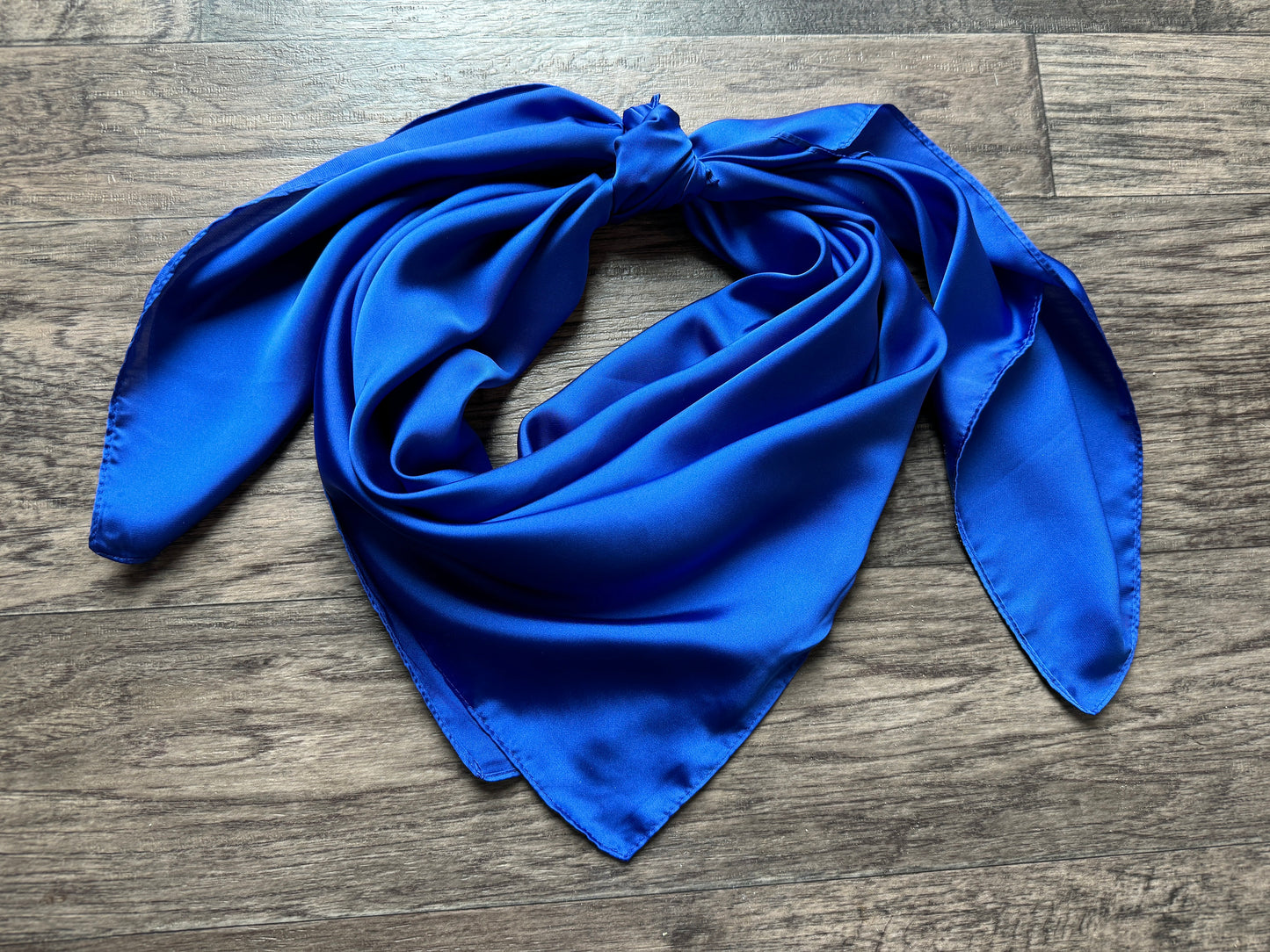 Wild Rag Lush Royal Blue Cowboy Western Neck Scarf Bandanna by Double B Wild Rags