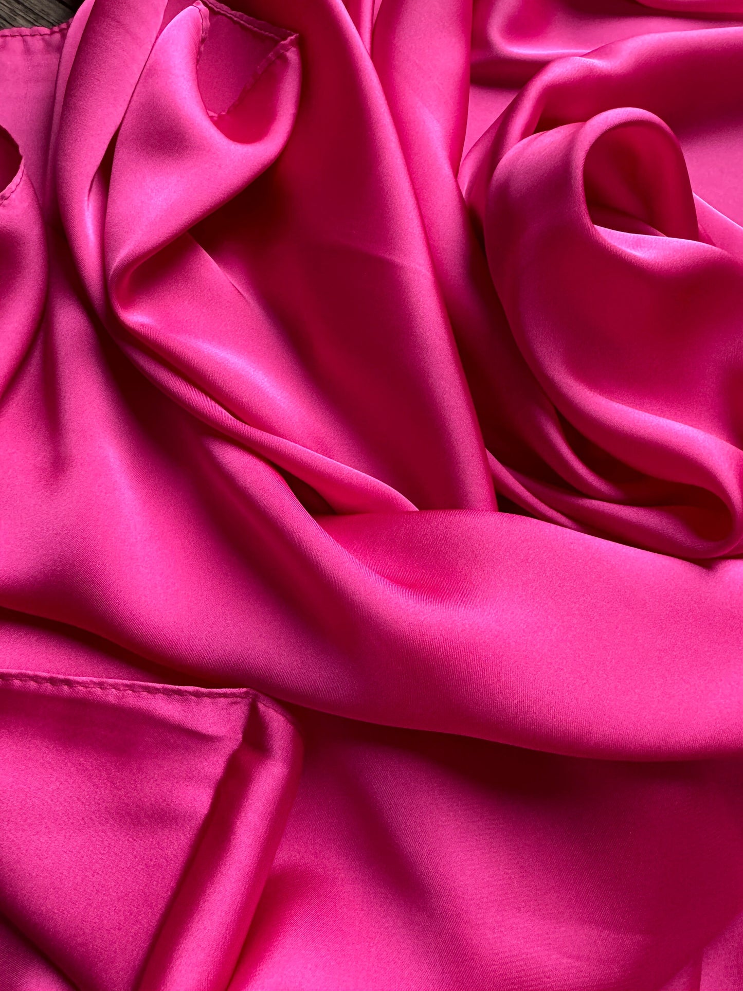 Wild Rag Hot Pink solid #68 Cowboy Western Neck Scarf Bandanna by Double B Wild Rags