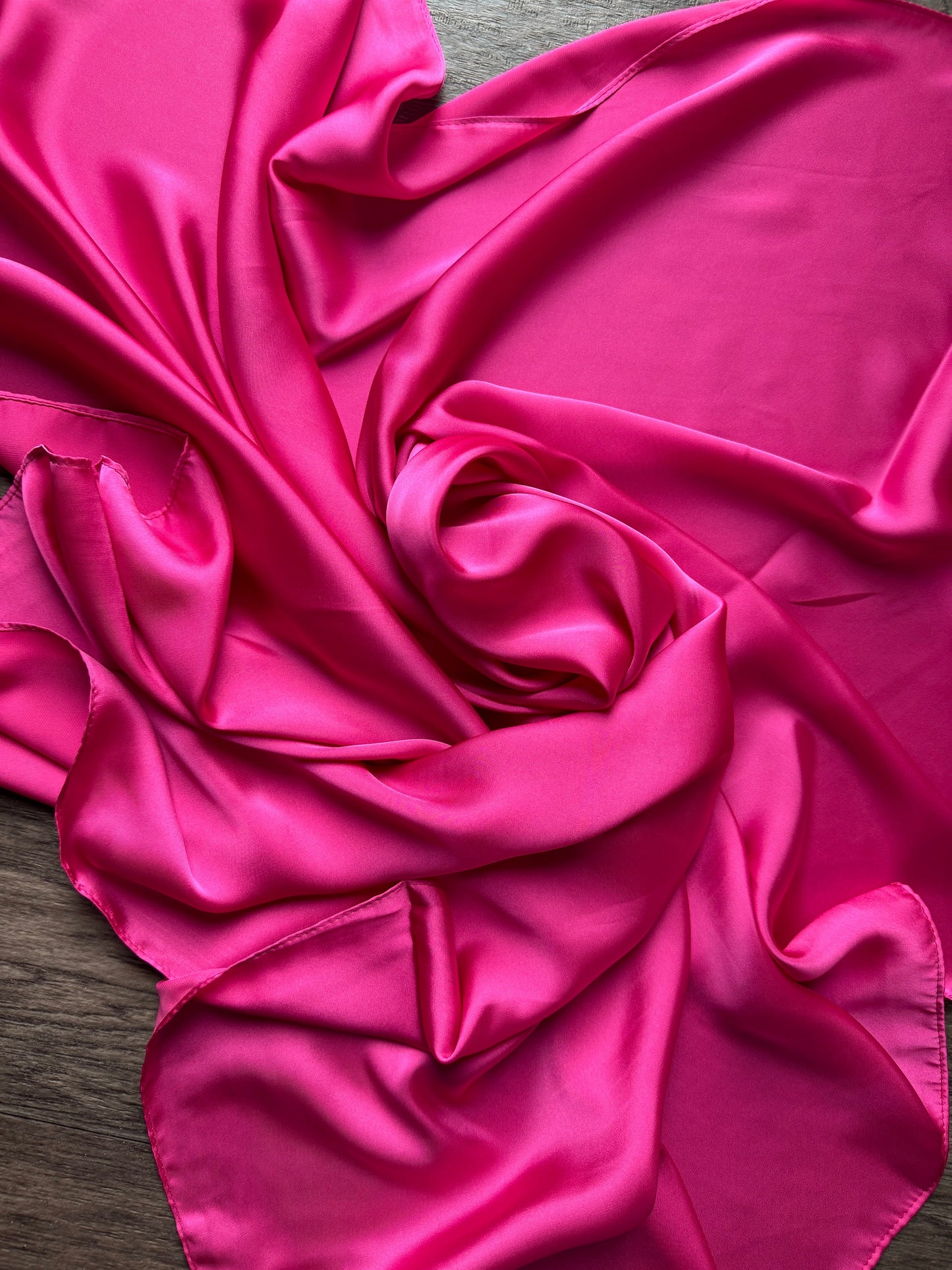 Wild Rag Hot Pink solid #68 Cowboy Western Neck Scarf Bandanna by Double B Wild Rags
