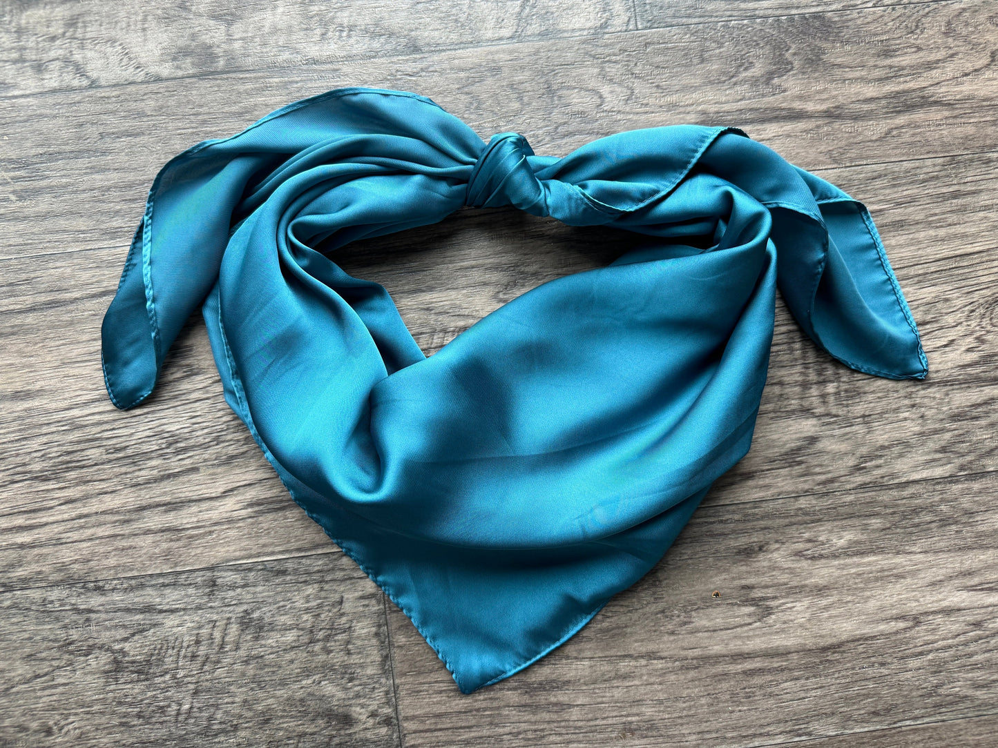 Wild Rag Dark Teal Blue #21 Cowboy Western Neck Scarf Bandanna by Double B Wild Rags