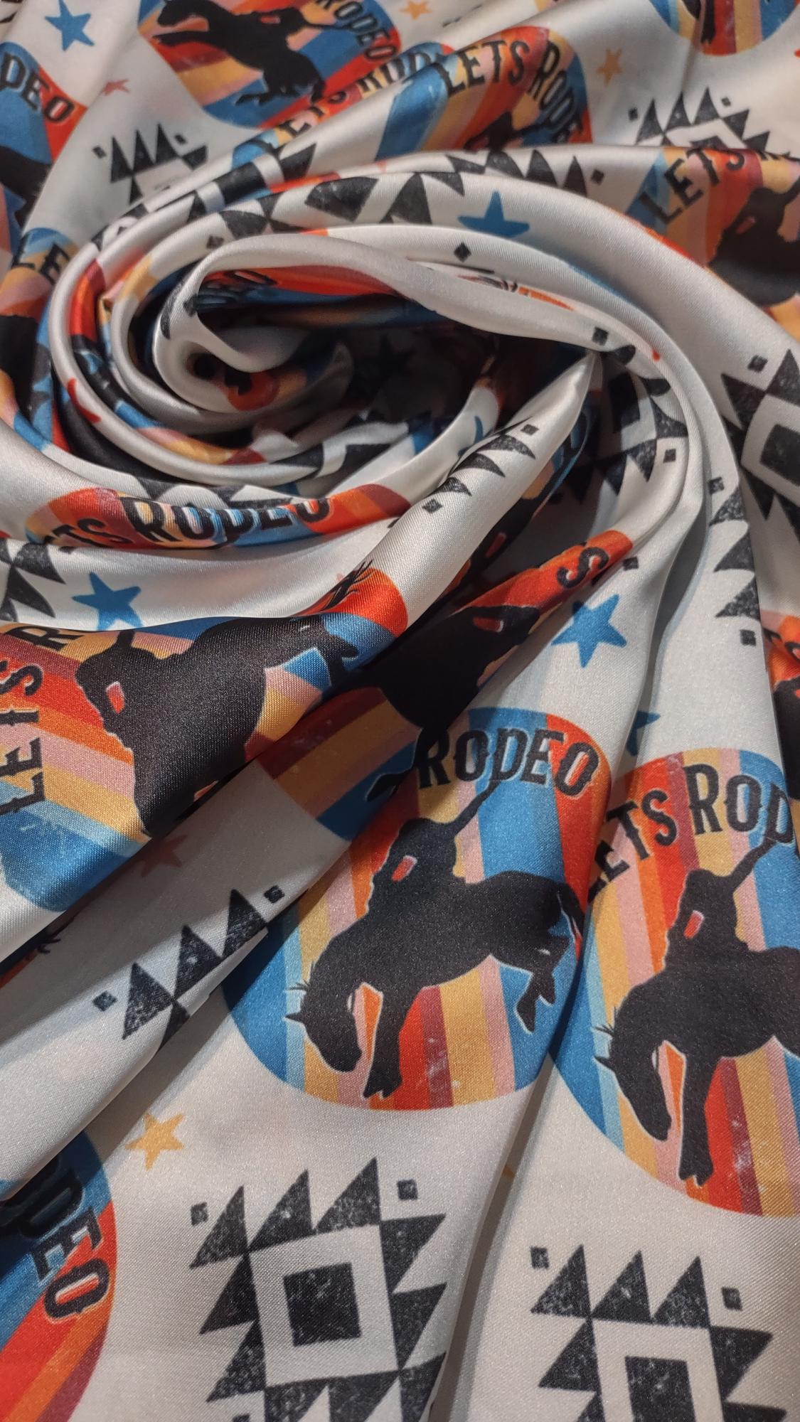 Wild Rag Let's Rodeo Retro Bronc