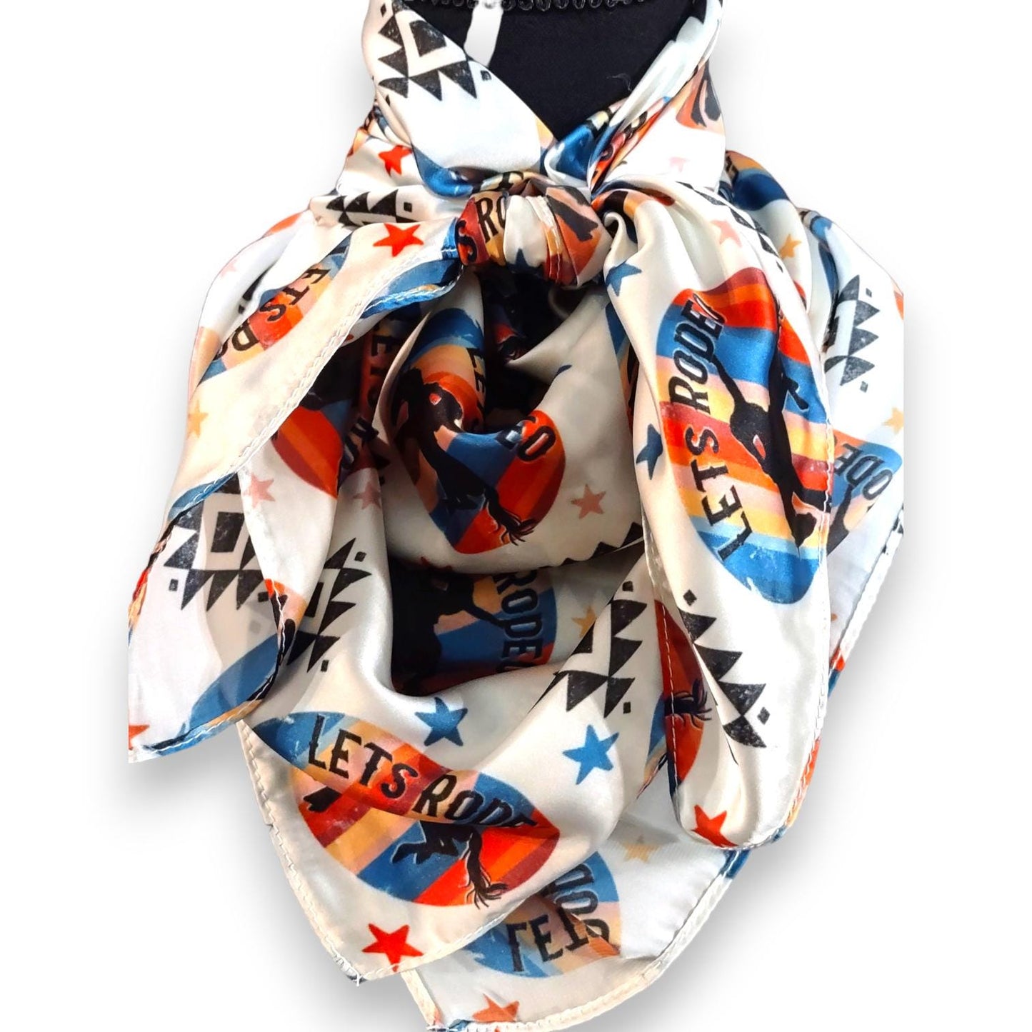 Wild Rag Let's Rodeo Retro Bronc