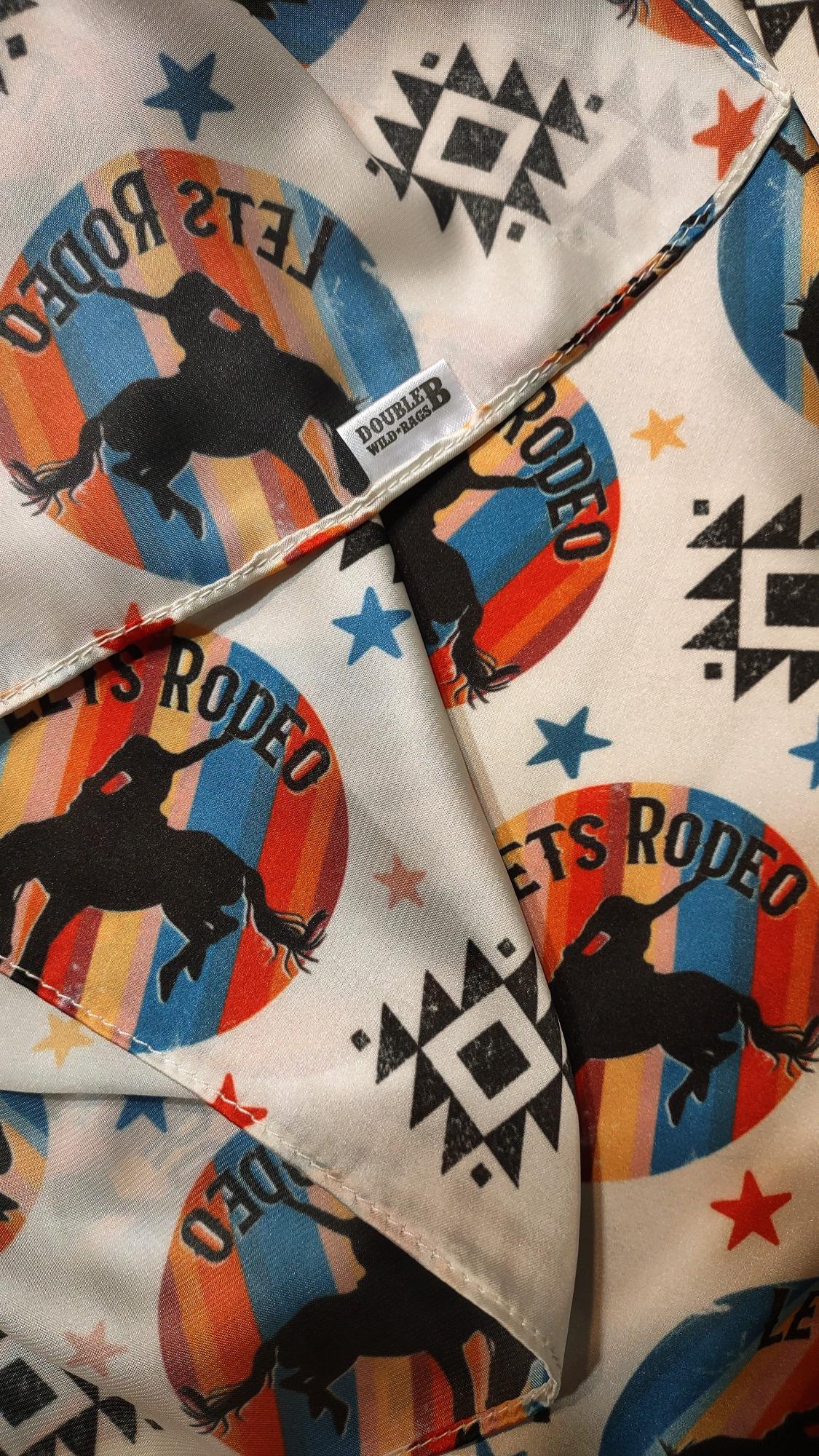 Wild Rag Let's Rodeo Retro Bronc