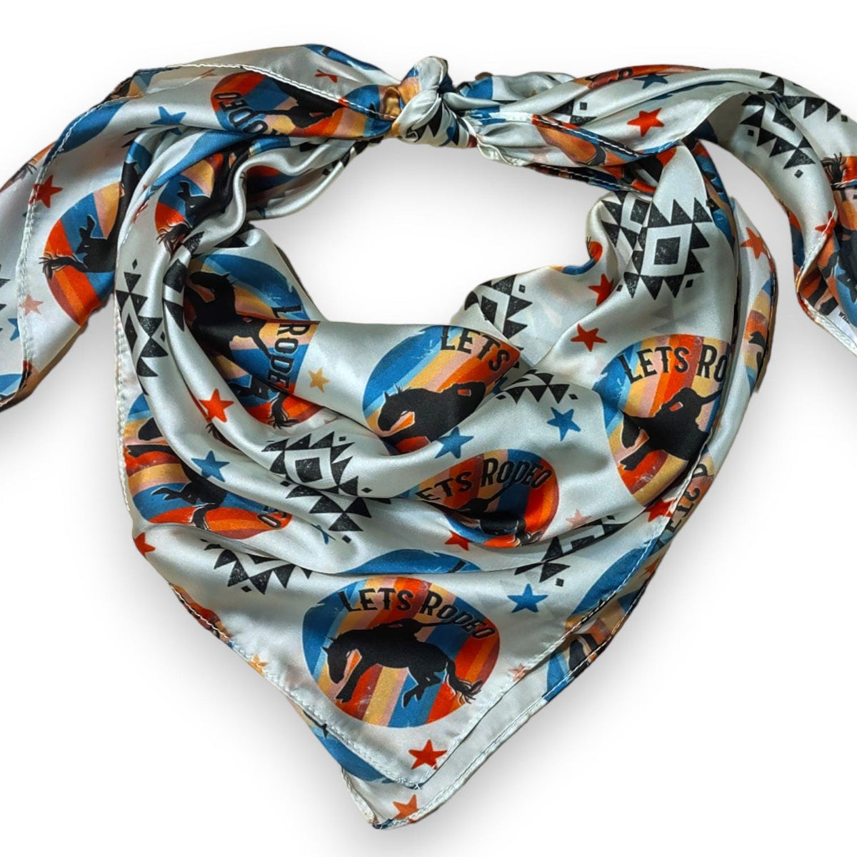 Wild Rag Let's Rodeo Retro Bronc