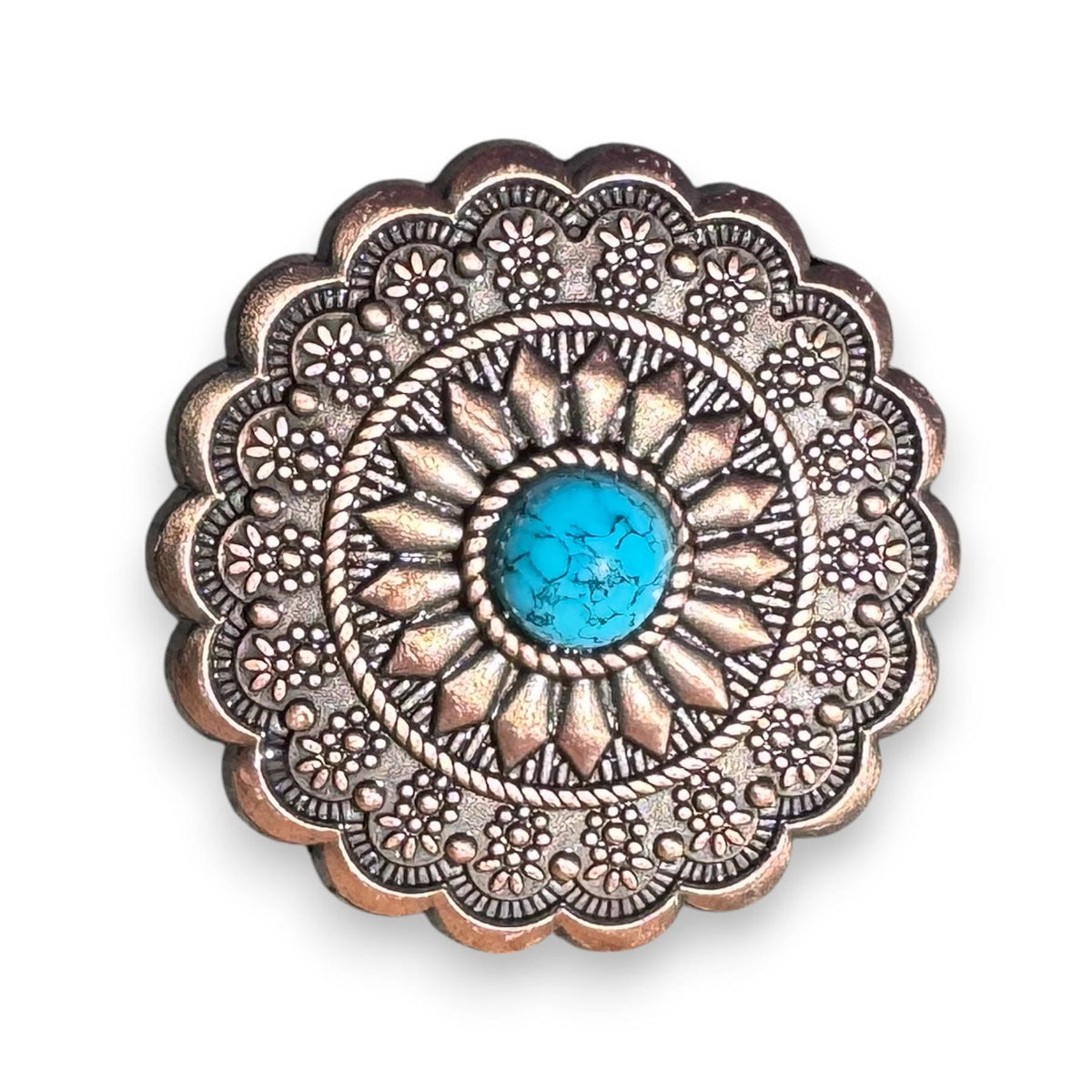 Wild Rag Slide Round Victorian Scalloped Edge