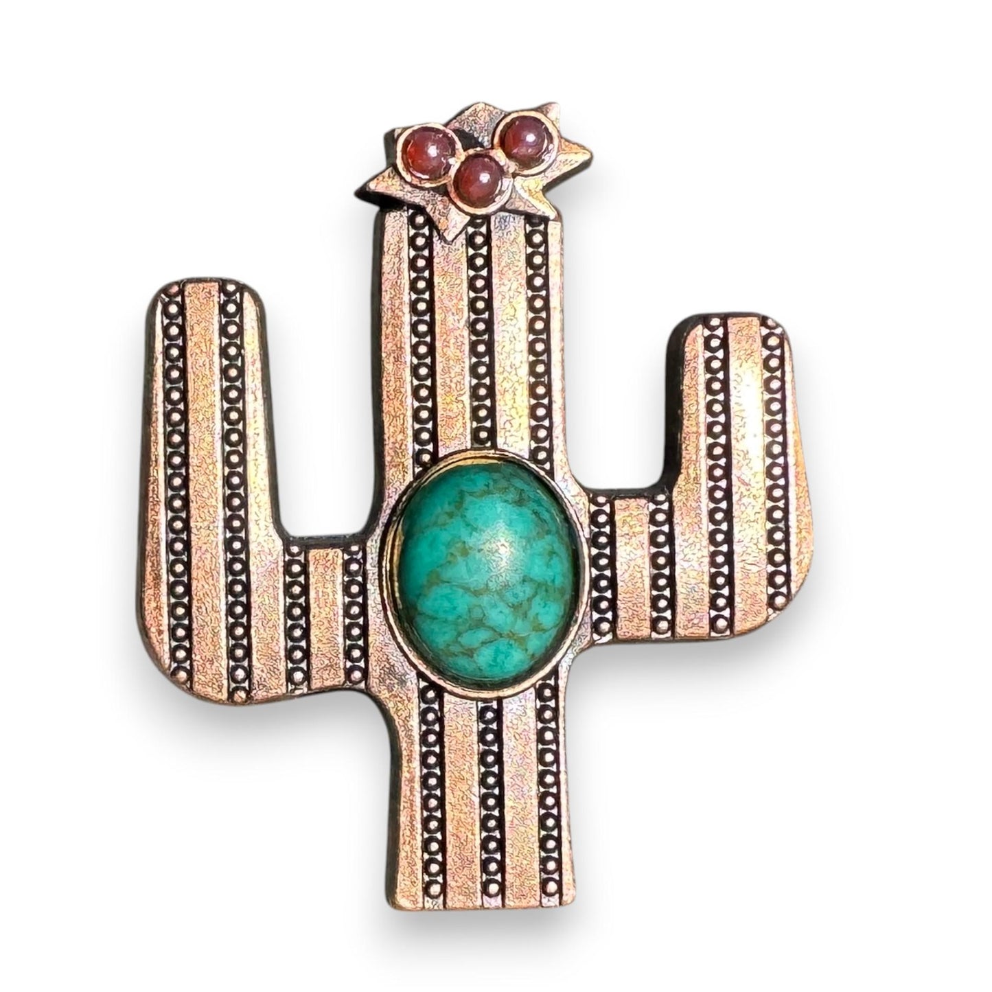 Wild Rag SLIDE 508 Slide 1.5" Cactus w/ stone or silhouette Concho Scarf Slide