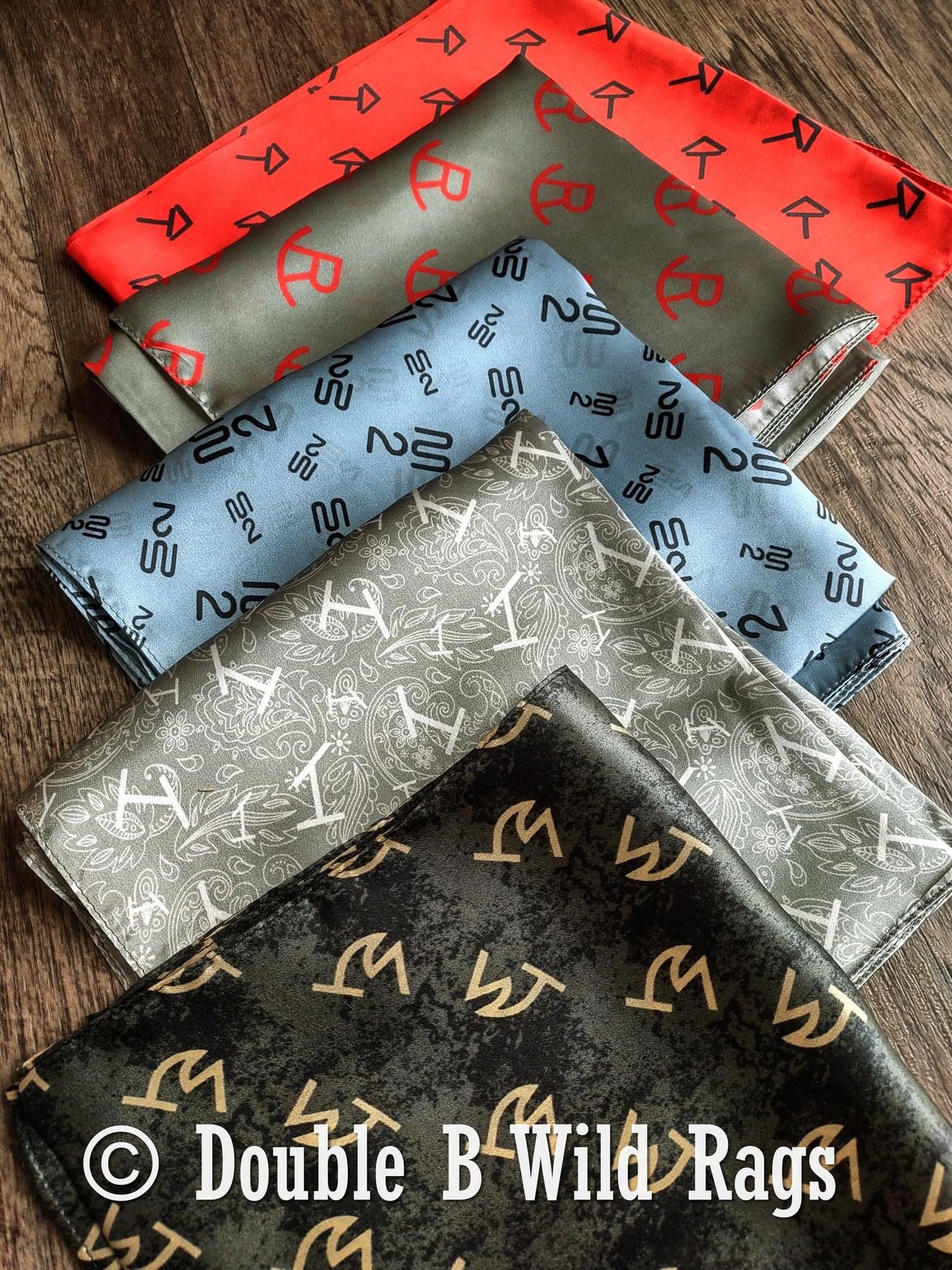 Custom Wild Rags 100% Silk