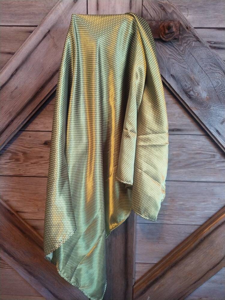 Wild Rag MISC 407 Tiny Pin Polka Dot Green Cowboy Western Neck Scarf Bandanna by Double B Wild Rags