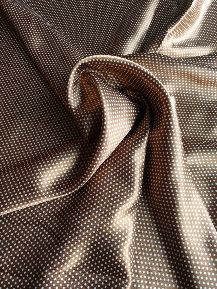 Wild Rag MISC 403 Cocoa Brown Tiny Polka Dot Cowboy Western Neck Scarf Bandanna by Double B Wild Rags