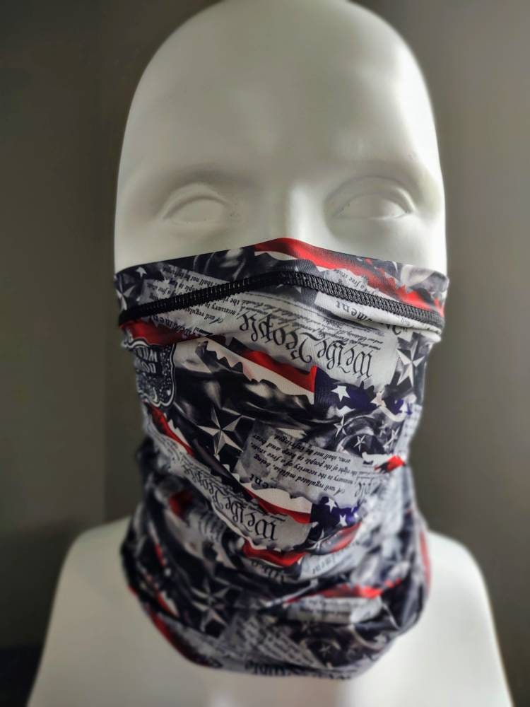 GAITER Western Buff Tube Scarf Head Band Face Mask Cowboy Cowgirl Rodeo Serape by Double B Wild Rags