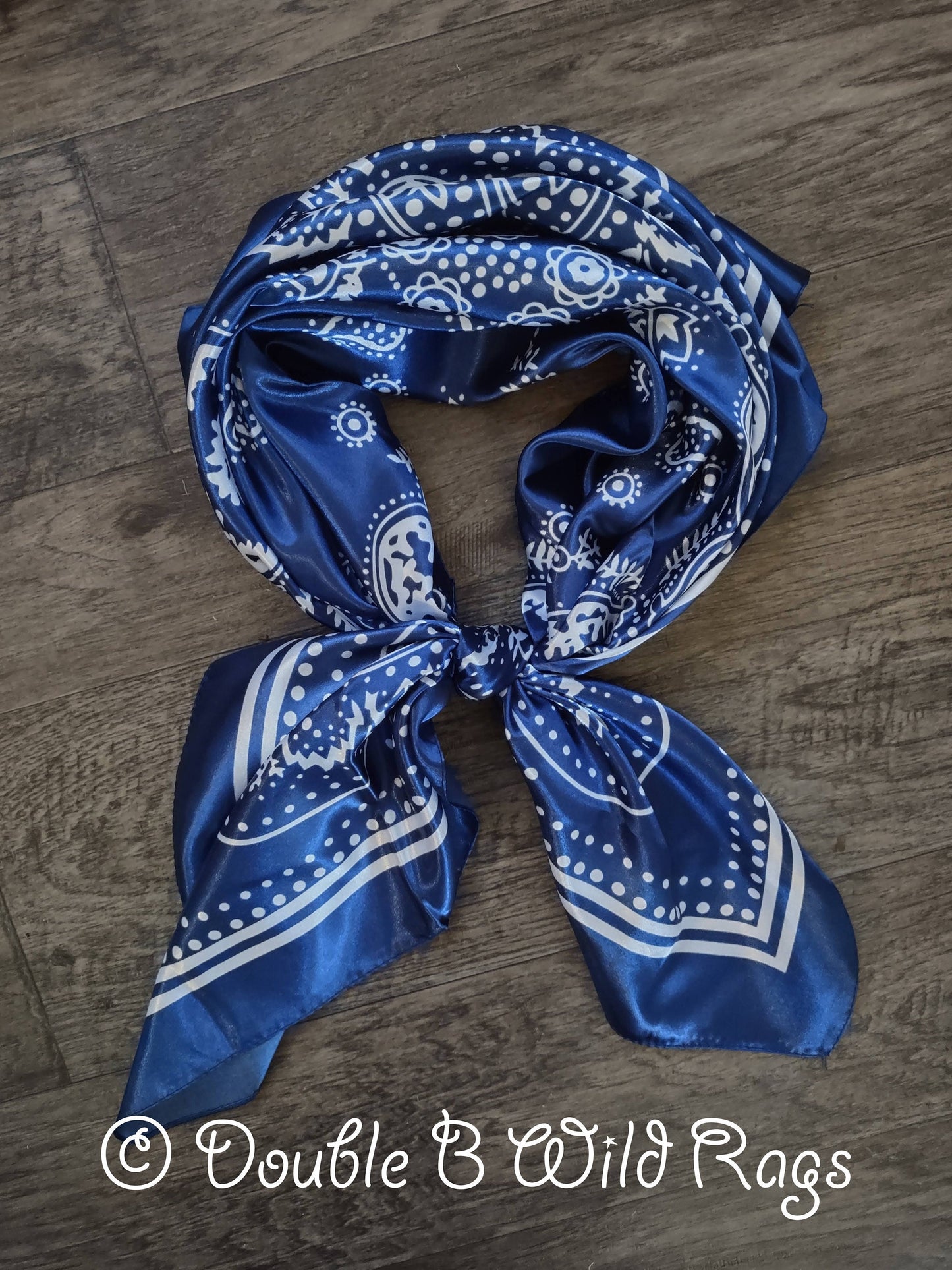 Wild Rag BARGAIN DISCOUNT Elegant Paisley Bandana Pattern Cowboy Western Neck Scarf by Double B Wild Rags