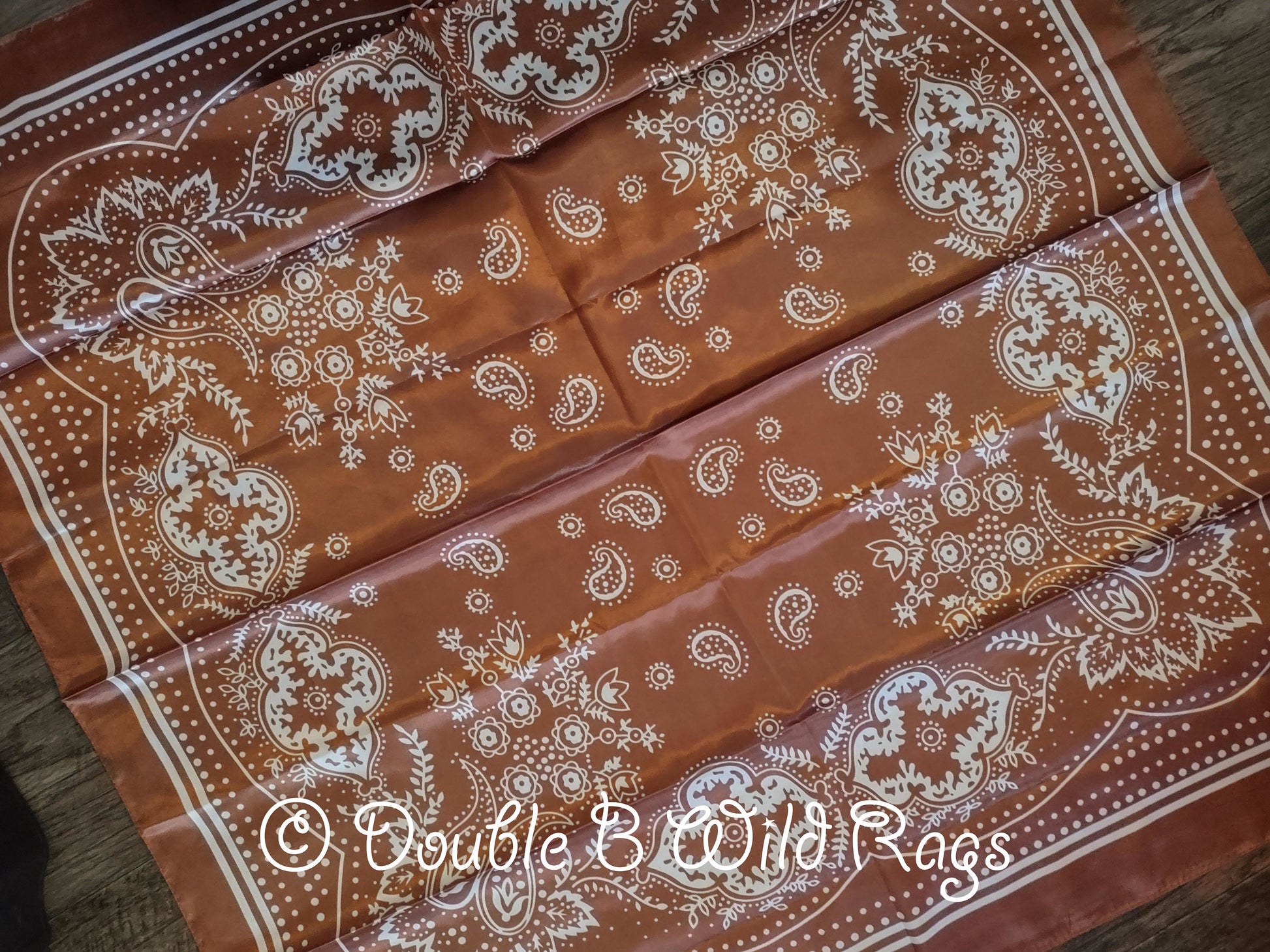 Wild Rag BARGAIN DISCOUNT Elegant Paisley Bandana Pattern Cowboy Western Neck Scarf by Double B Wild Rags