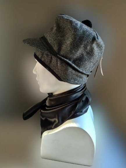 STOCKMAN wool scotch Melton cattleman's Cowboy winter cap hat