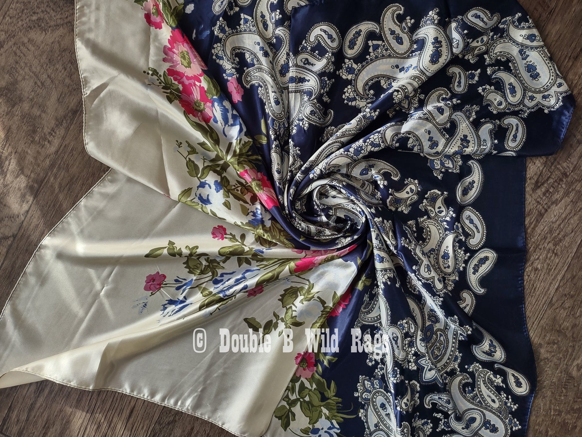 Wild Rag BARGAIN CORNER Classic Paisley and Floral Cowboy Western Neck Scarf by Double B Wild Rags