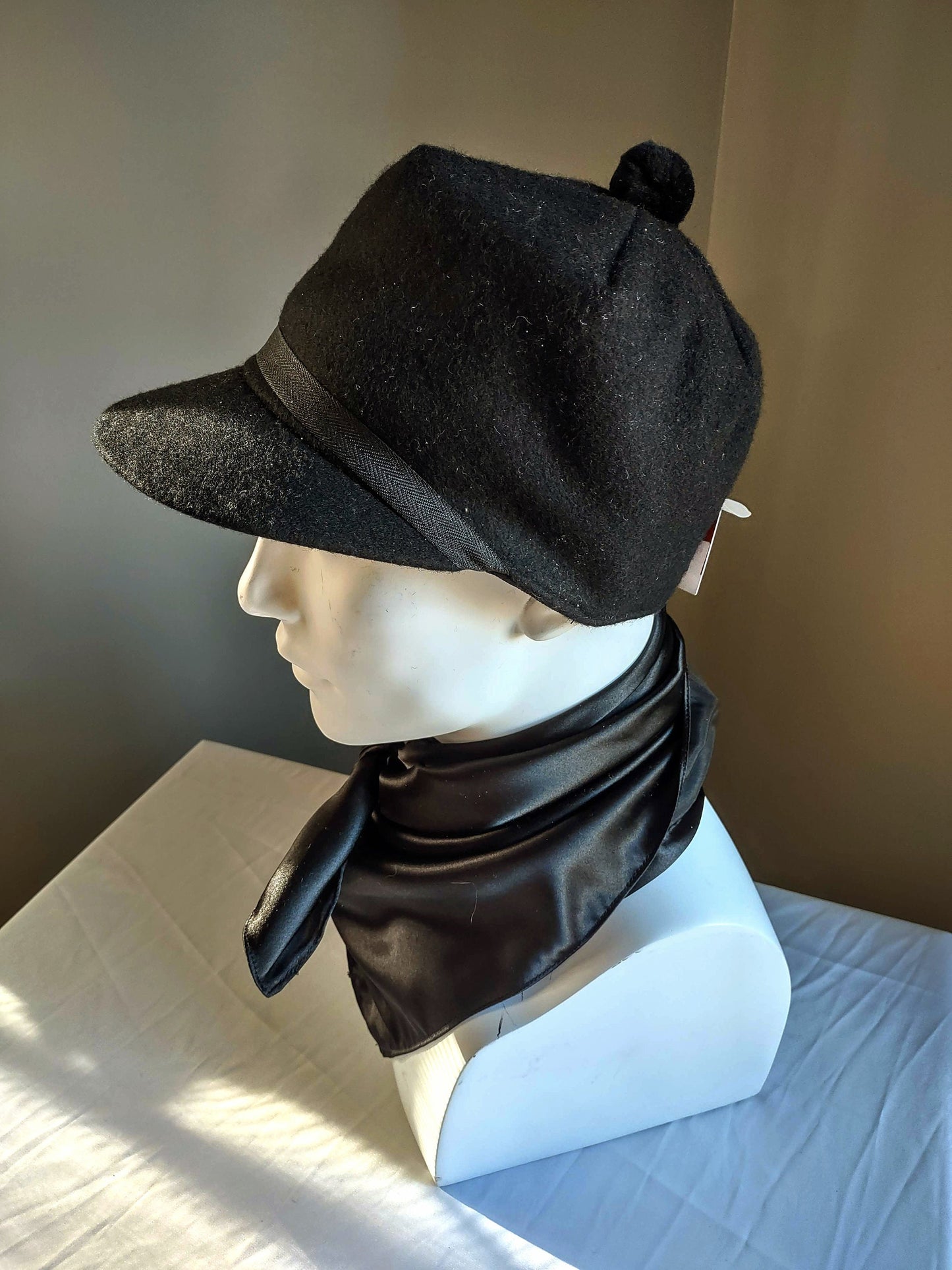STOCKMAN wool scotch Melton cattleman's Cowboy winter cap hat