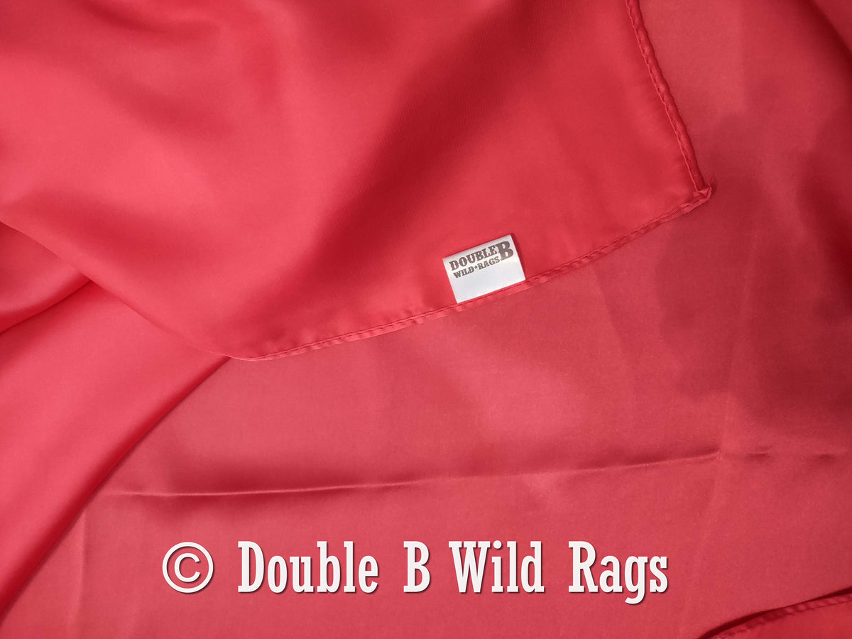 Wild Rag Sunset Pink #64 Cowboy Western Neck Scarf Bandanna Double b Wild rags