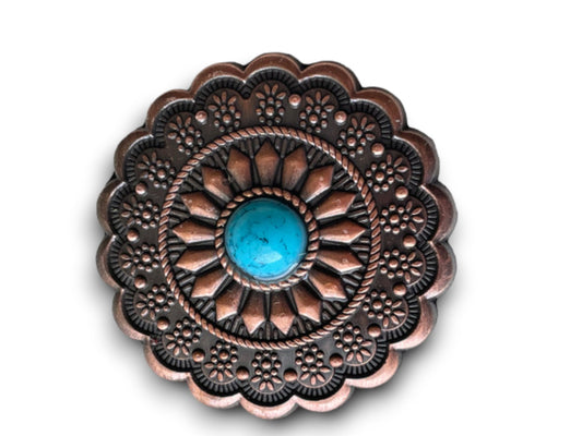 Wild Rag Slide Round Victorian Scalloped Edge