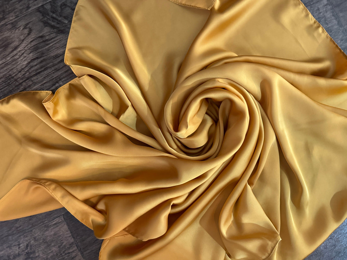 Wild Rag Sunflower Mustard Gold #60 Cowboy Western Neck Scarf Bandanna by Double B Wild Rags