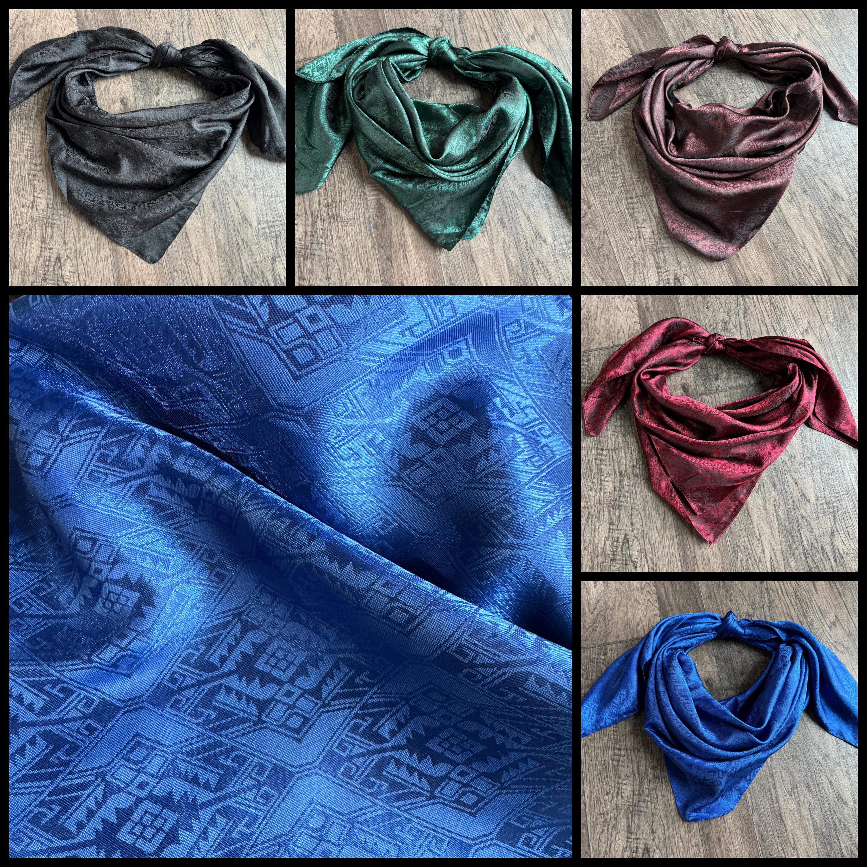 Wild Rag Native Double B Wild Rags - Custom Silk Wild Rags