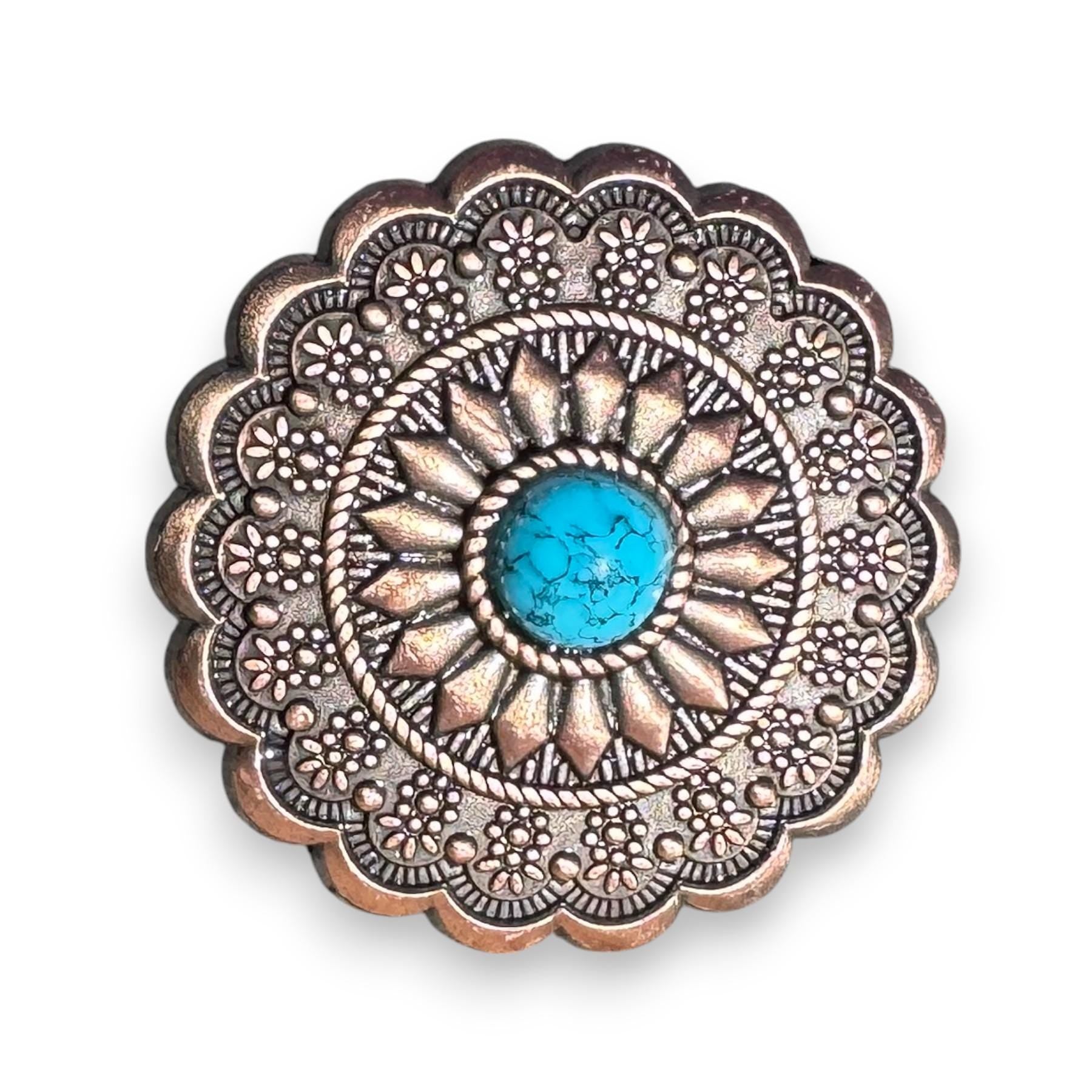 Wild Rag Slide Round Victorian Scalloped Edge