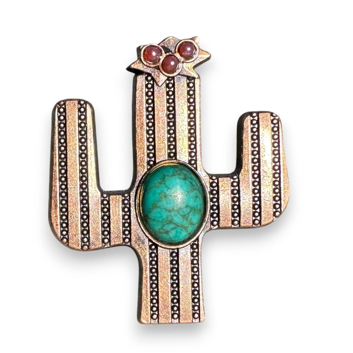 Wild Rag Slide 1.5" Cactus w/ stone or silhouette Concho Scarf Slide