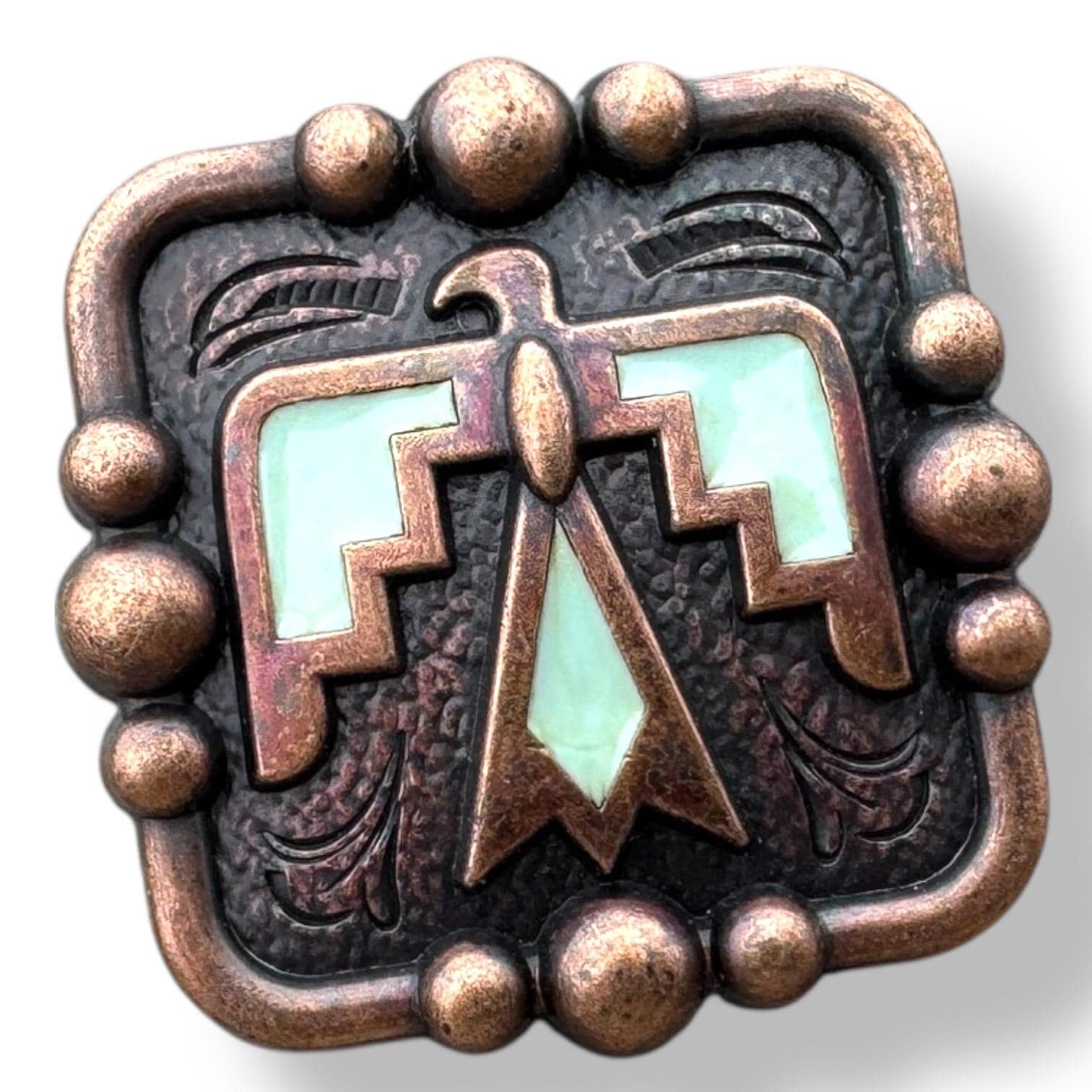 Wild Rag Concho Slide - Thunderbird by Double B Wild Rags