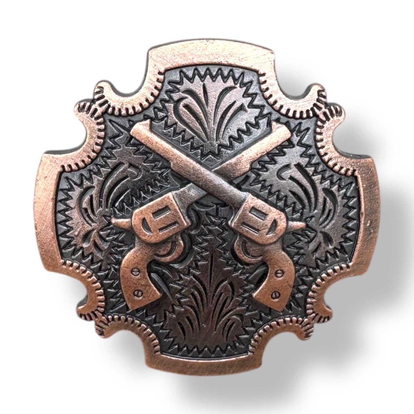 Wild Rag Slide Western Jewelry Pistol Scarf Keeper by Double B Wild Rags