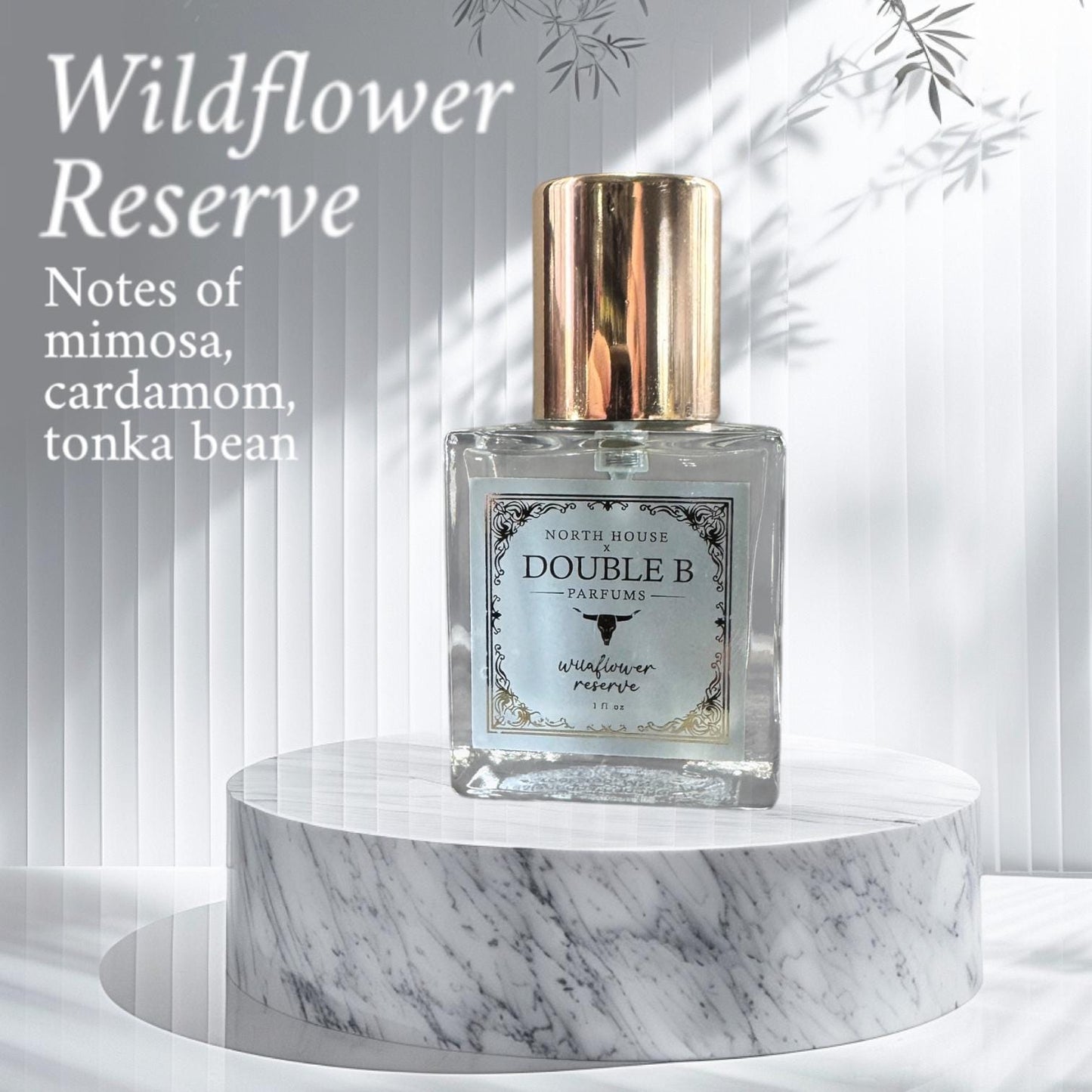Wildflower Reserve perfume phthalate free fragrance spray or roller by Double B