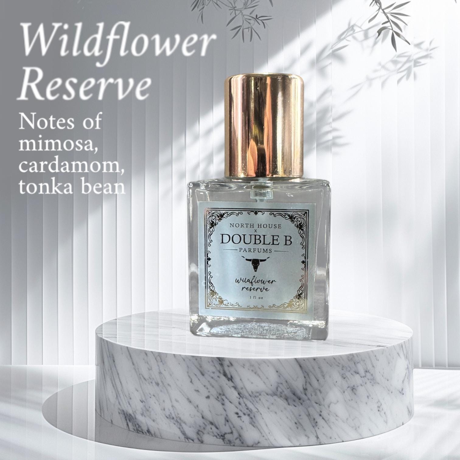 Wildflower Reserve perfume phthalate free fragrance spray or roller by Double B