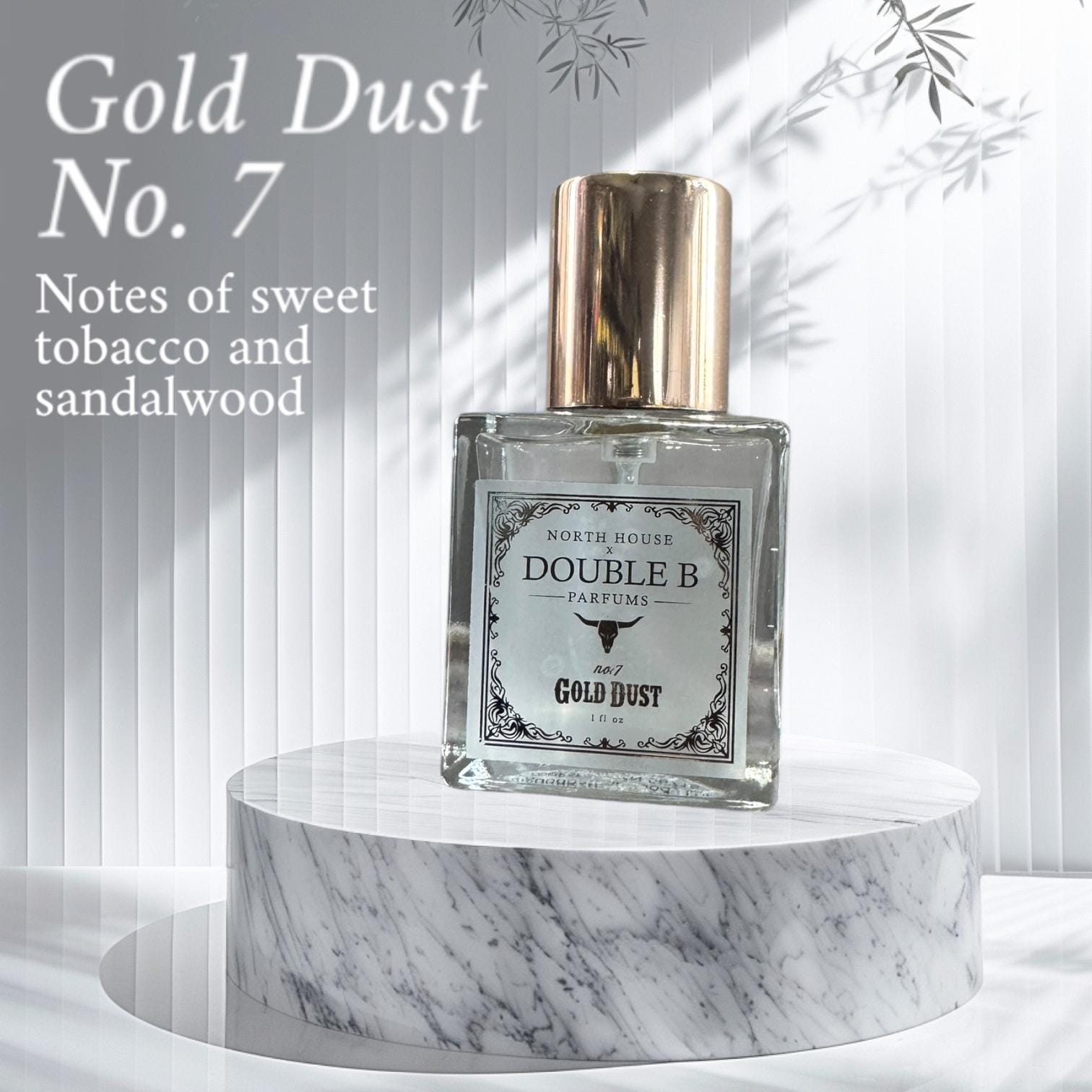 Gold Dust No. 7 perfume phthalate free fragrance spray or roller by Double B