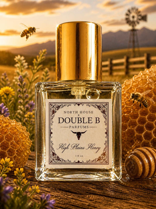 High Plains Honey perfume phthalate free fragrance spray or roller by Double B