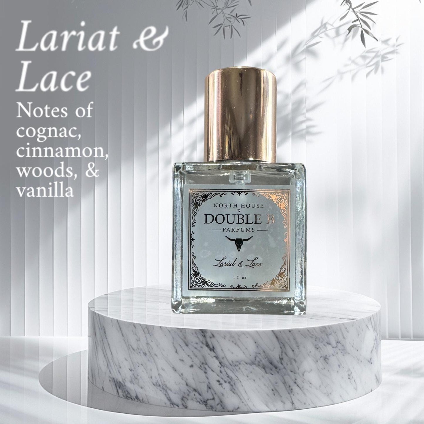 Lariat and Lace perfume phthalate free fragrance spray or roller by Double B