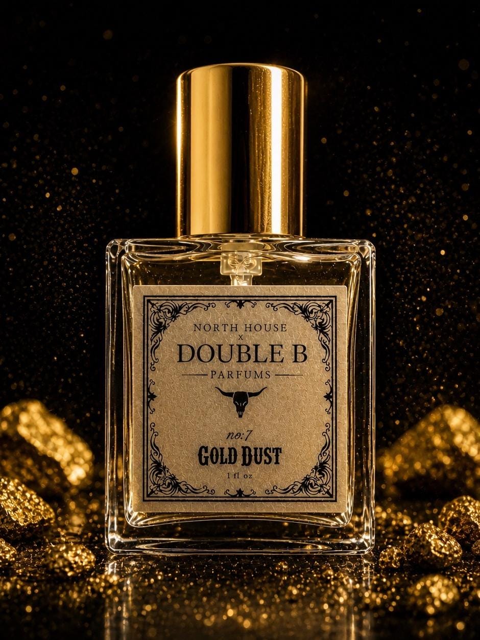 Gold Dust No. 7 perfume phthalate free fragrance spray or roller by Double B