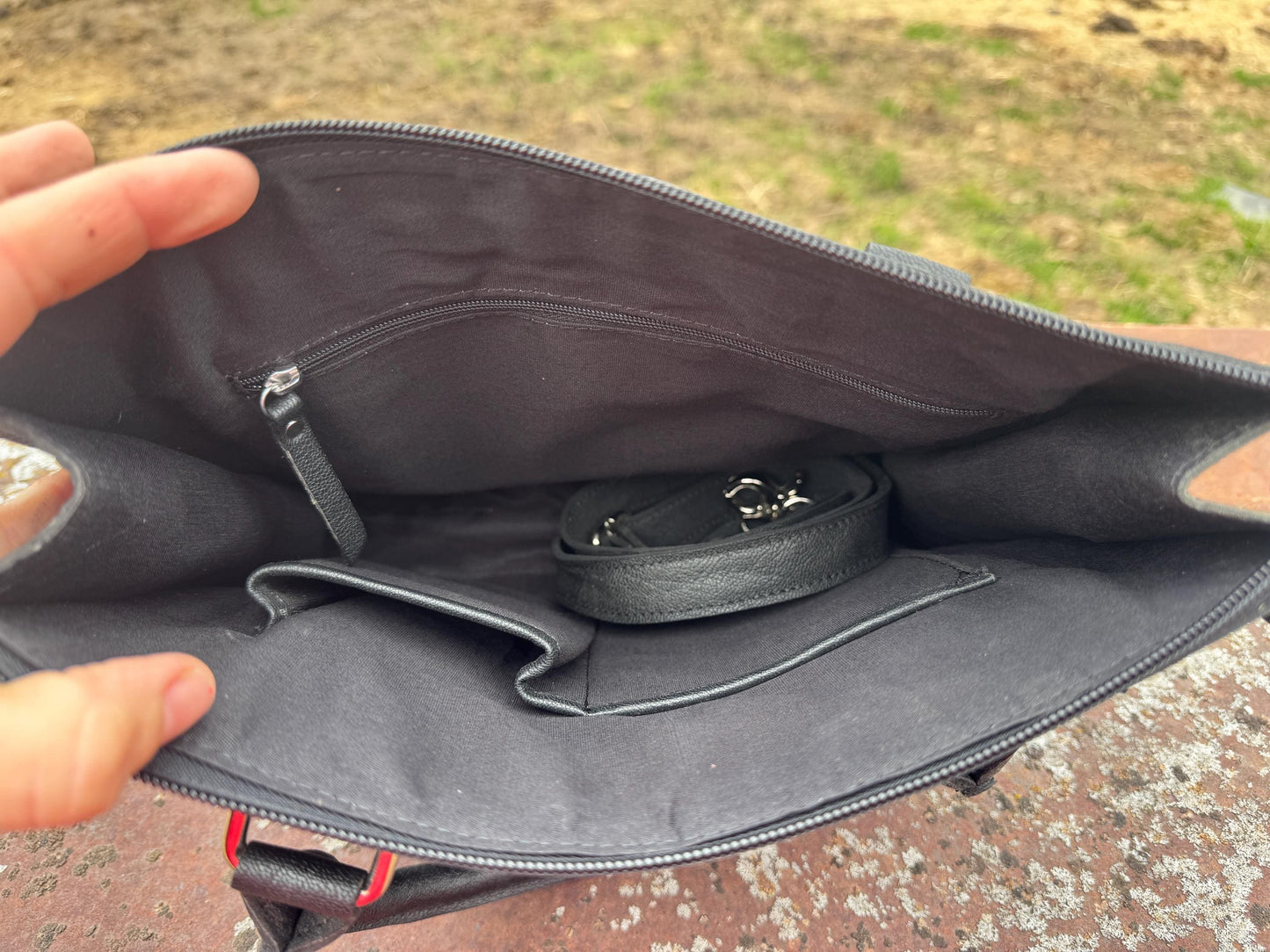 Midnight Outlaw Western Leather Handbag by Double B