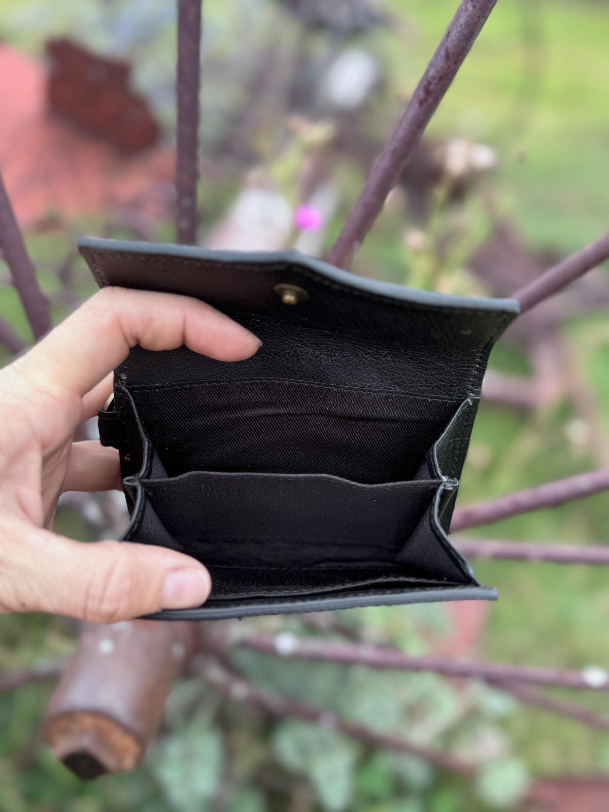 Wildflower Revival Western Speedy Leather Purse with optional wallet