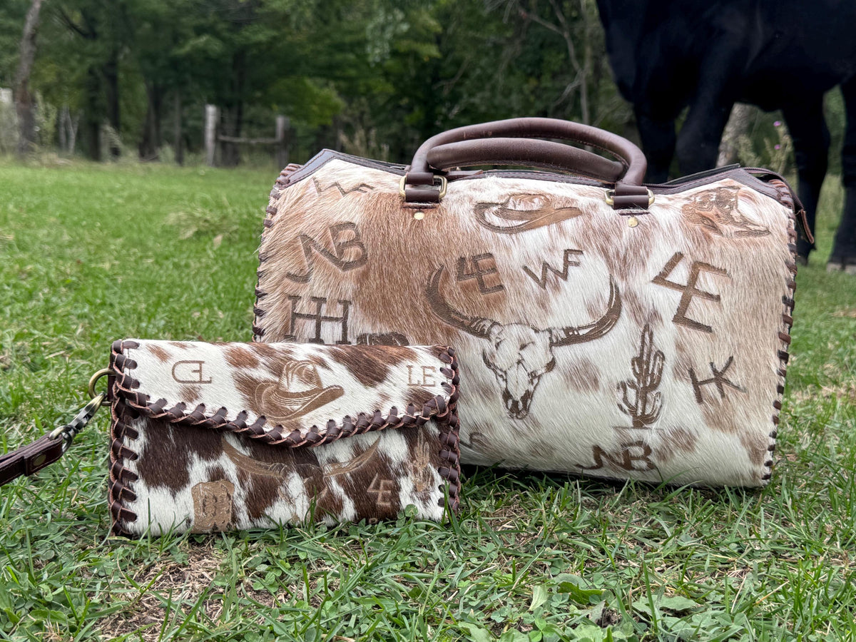 Open Range Western Speedy Genuine Leather Purse with coin purse