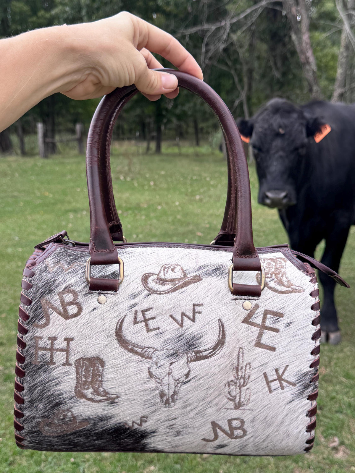 Open Range Western Speedy Genuine Leather Purse with coin purse
